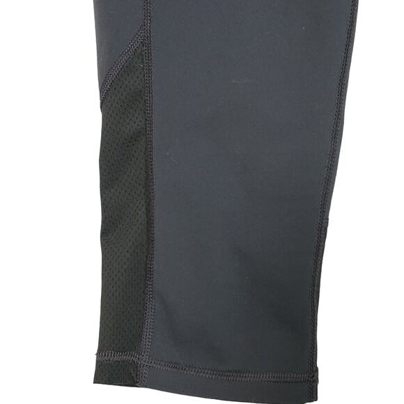 Danskin Womens Fitted Capri Pants Small Workout Athletic Yoga Gray Leggings - Picture 3 of 8